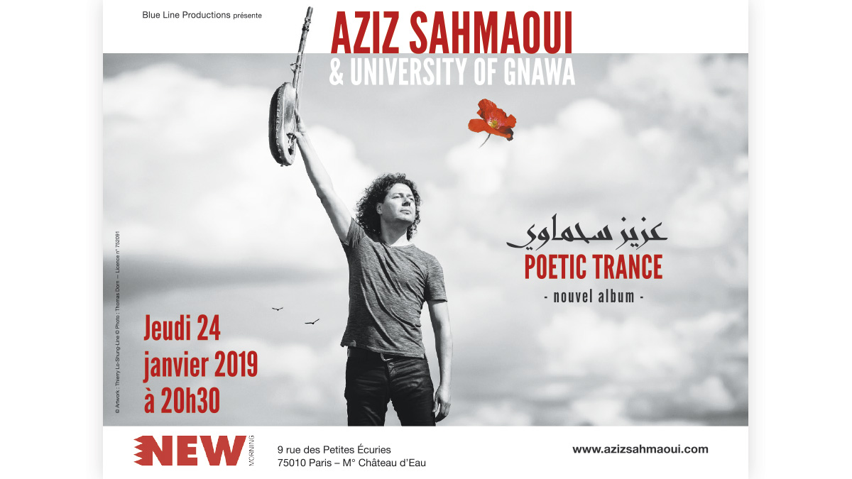 Aziz Sahmoui & University of Gnawa Thierry Lo Shung Line